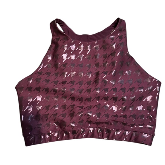 Peloton Show up high neck bra SIZE L preowned activewear - Picture 5 of 5